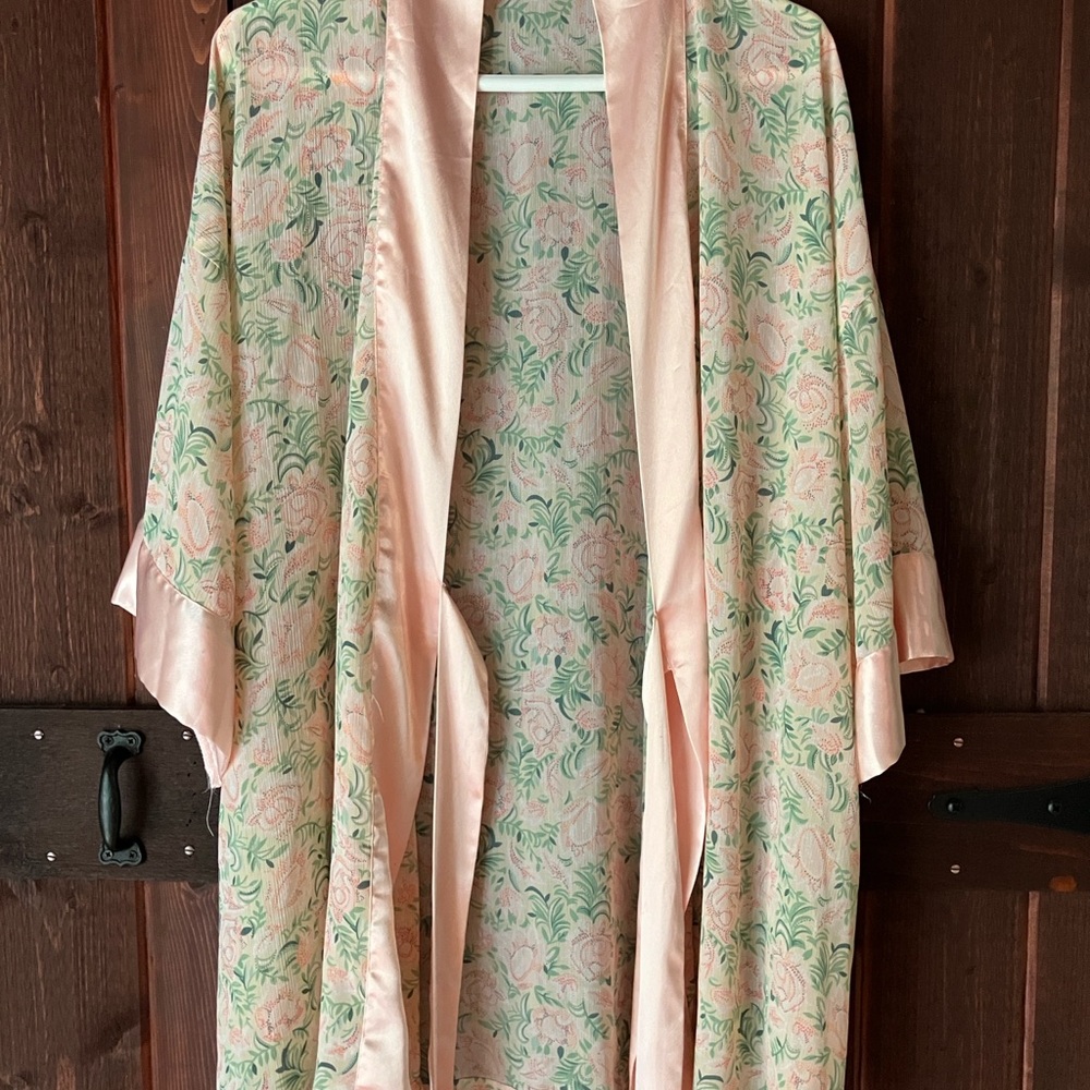 Victoria's Secret Pastel Floral Robe